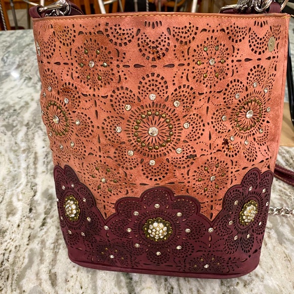 Montana West Concho Collection Backpack. Used condition. - Picture 5 of 5